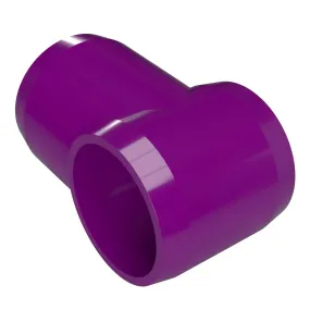 1 in. Slip Sling PVC Tee, Furniture Grade - Purple