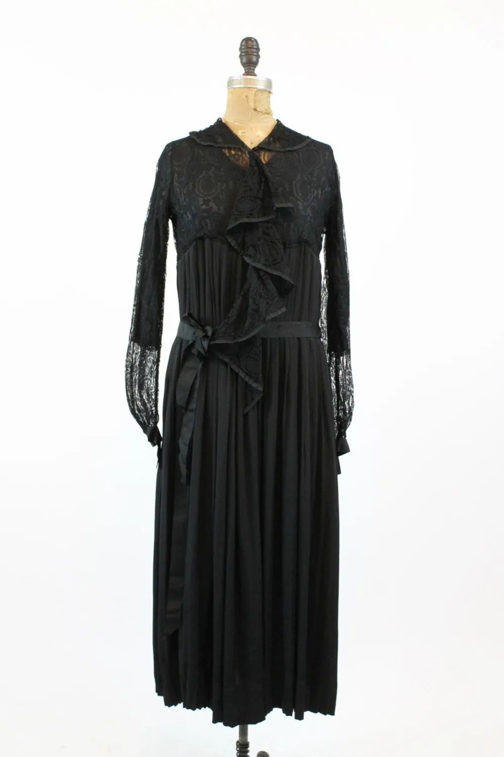 1920s spiderweb lace dress small | new fall