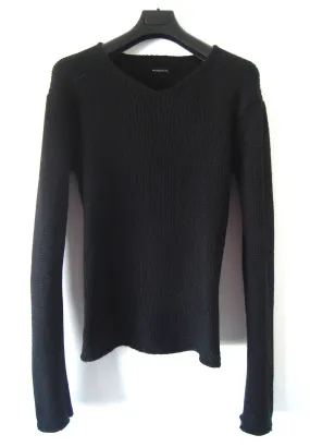 2001 Merino Wool Slim Sweater with Silver Flecks