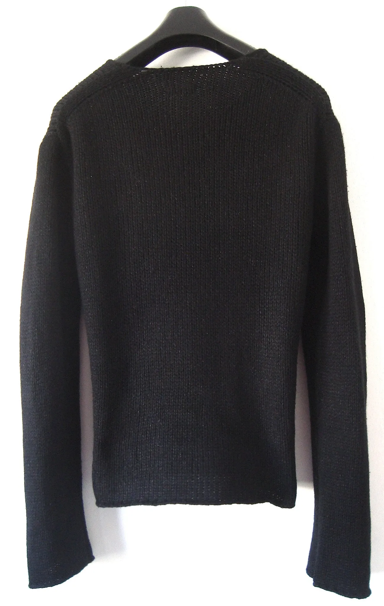 2001 Merino Wool Slim Sweater with Silver Flecks