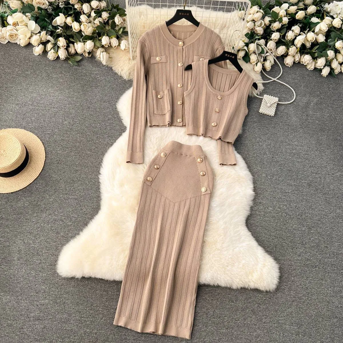 3 Piece Dress Co-ord