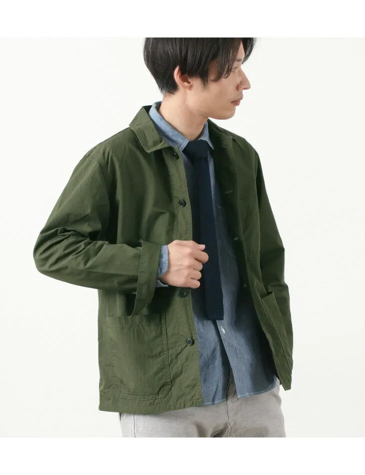 【30％OFF】FOB FACTORY（FOBファクトリー） F2394 フレンチ シャツジャケット 2023年モデル