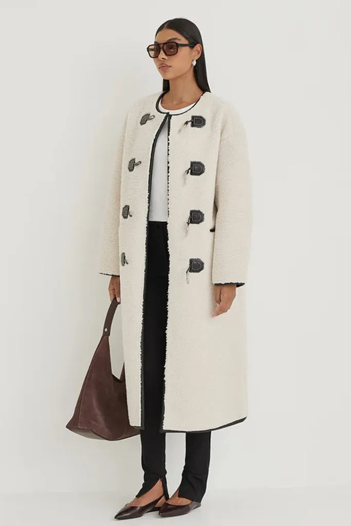 4th & Reckless - Heyworth Coat - Cream