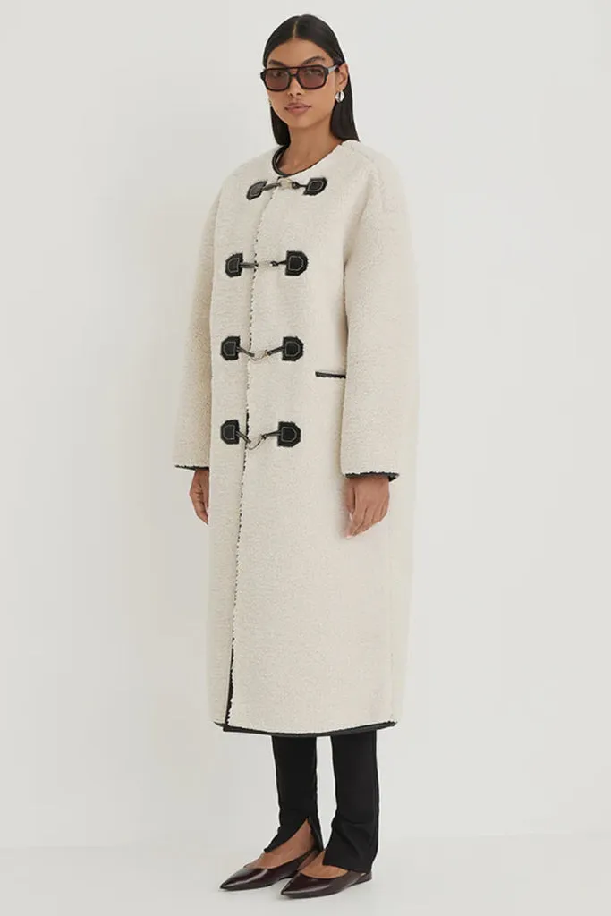 4th & Reckless - Heyworth Coat - Cream