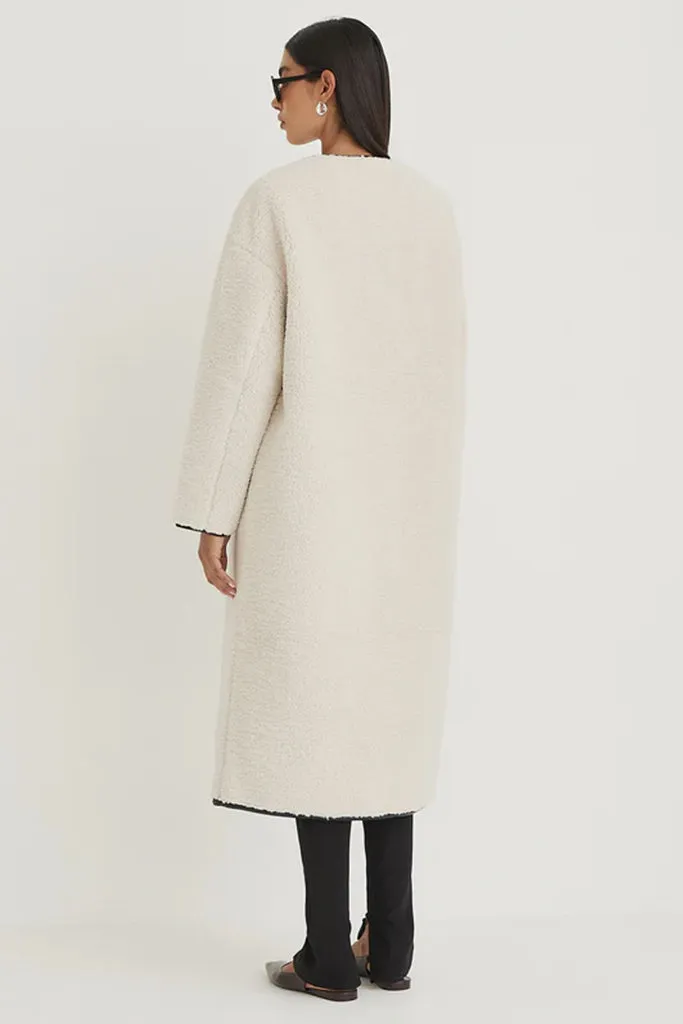 4th & Reckless - Heyworth Coat - Cream