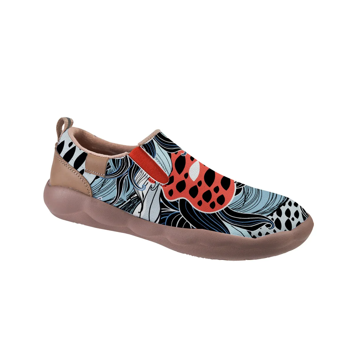 Abstract Leaves Slip On