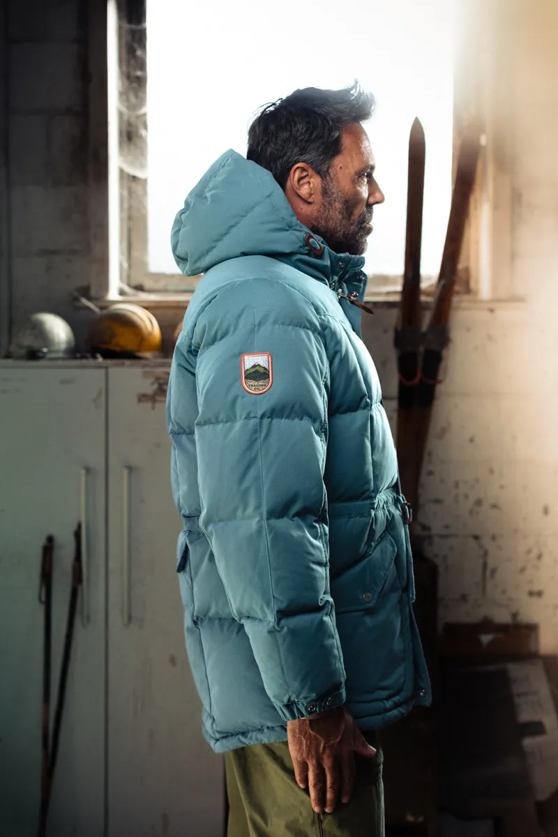 &SONS Bonnington Puffer Jacket Blue