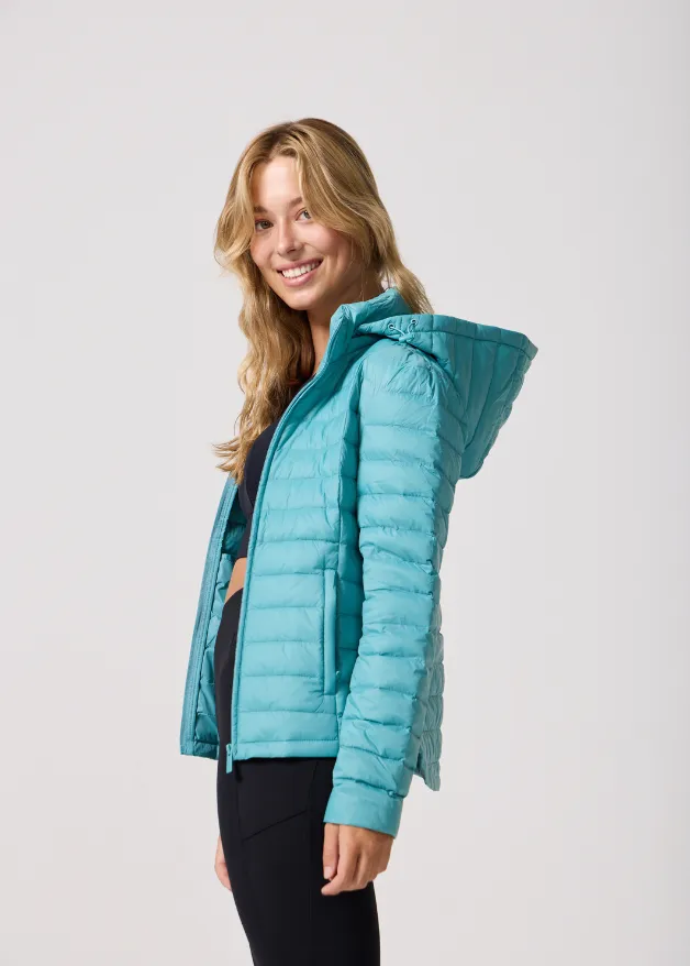 Aqua Duck Down Jacket