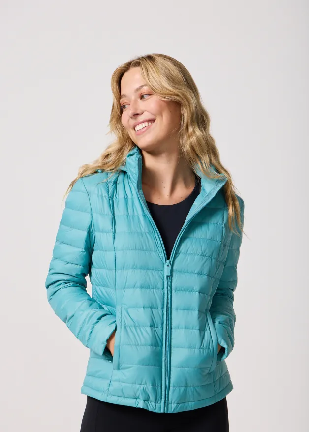 Aqua Duck Down Jacket