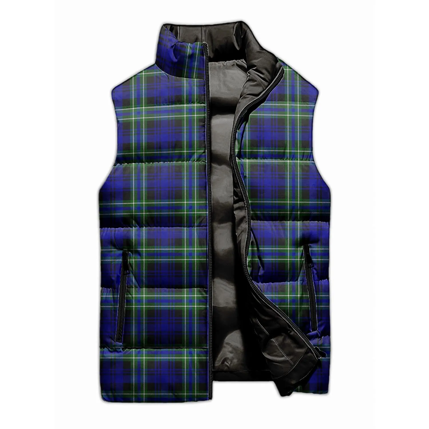 Arbuthnot Modern Tartan Sleeveless Puffer Jacket