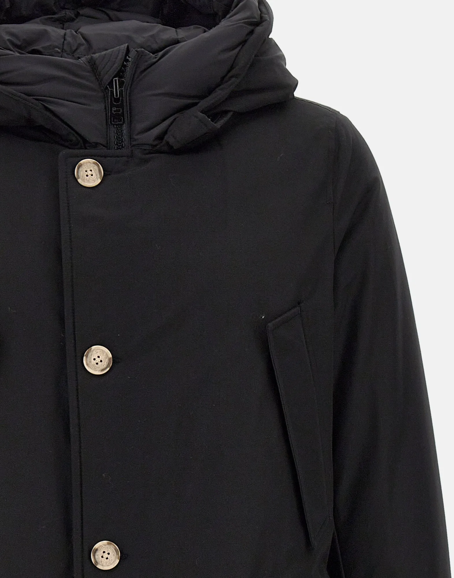 Arctic Parka Black Down Coat