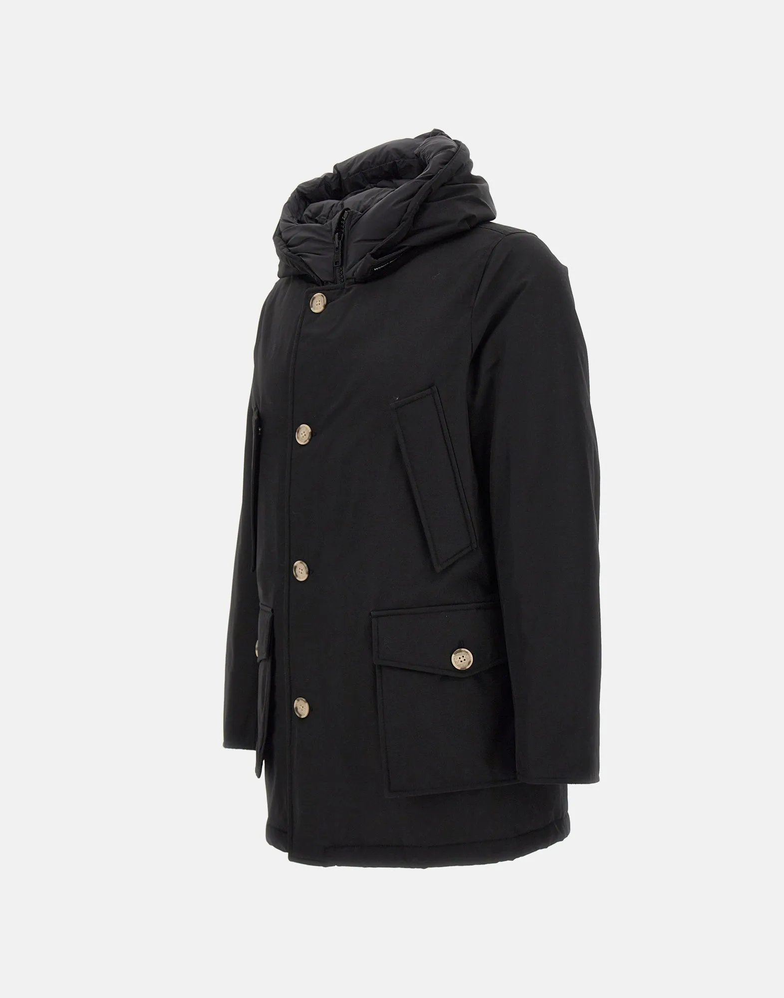 Arctic Parka Black Down Coat