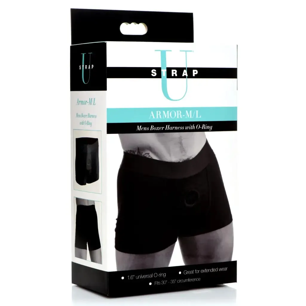 Armor Mens Boxer Harness With O-ring