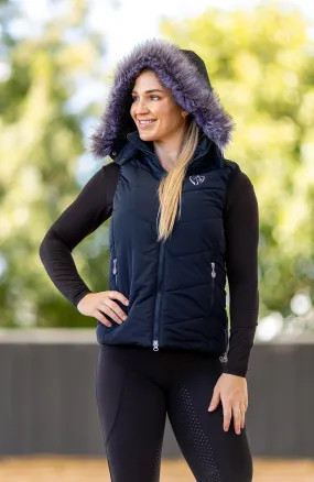 BARE Winter Series - Ellie Vest - Navy