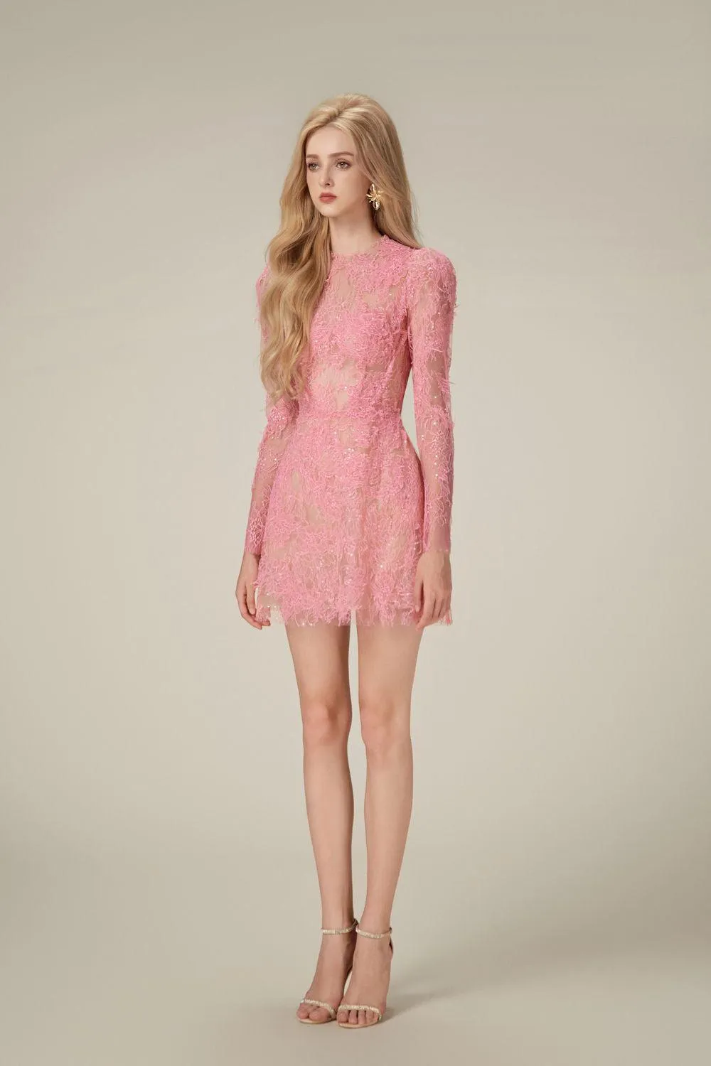 Beaded Lace Dress