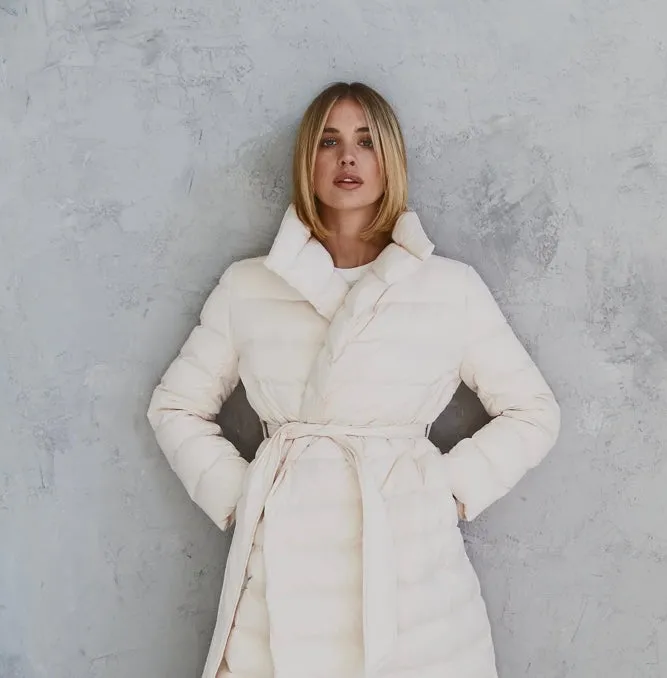 Birds Of A Feather - Dakota Down Coat - Bone White