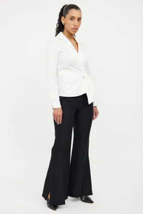 Black Flare Trousers