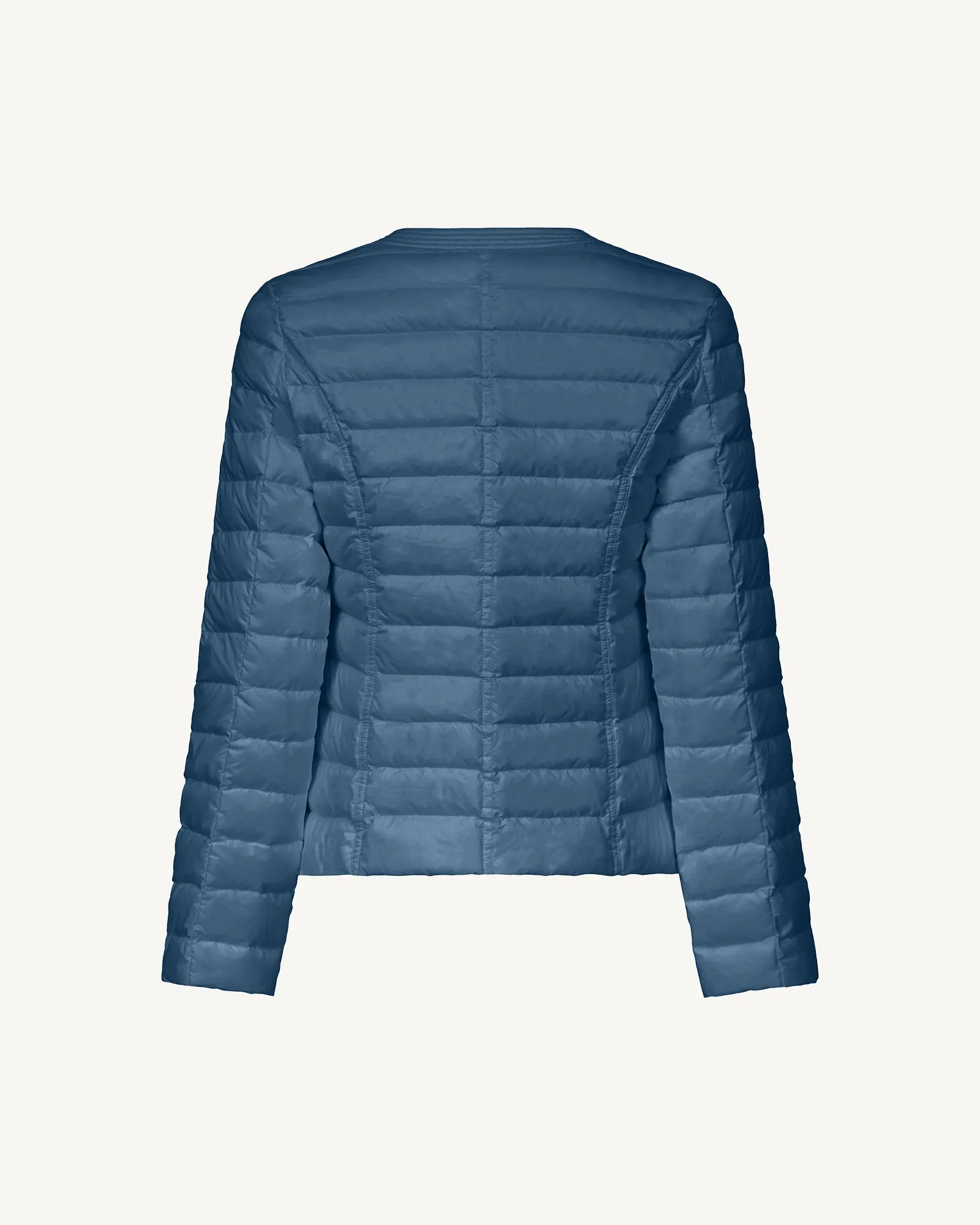 Blue jean Douda lightweight puffer jacket