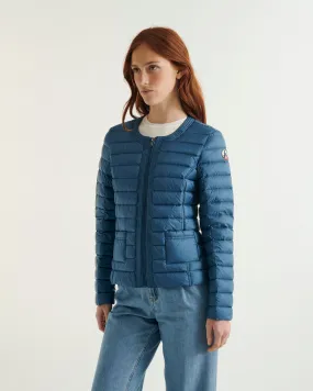 Blue jean Douda lightweight puffer jacket