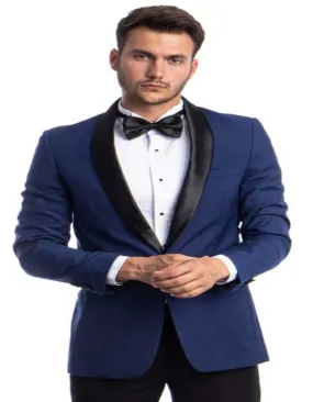 Blue Prom Suit - Blue Homecoming Outfits For Guys Skinny Fit Tuxedo for Prom Blue