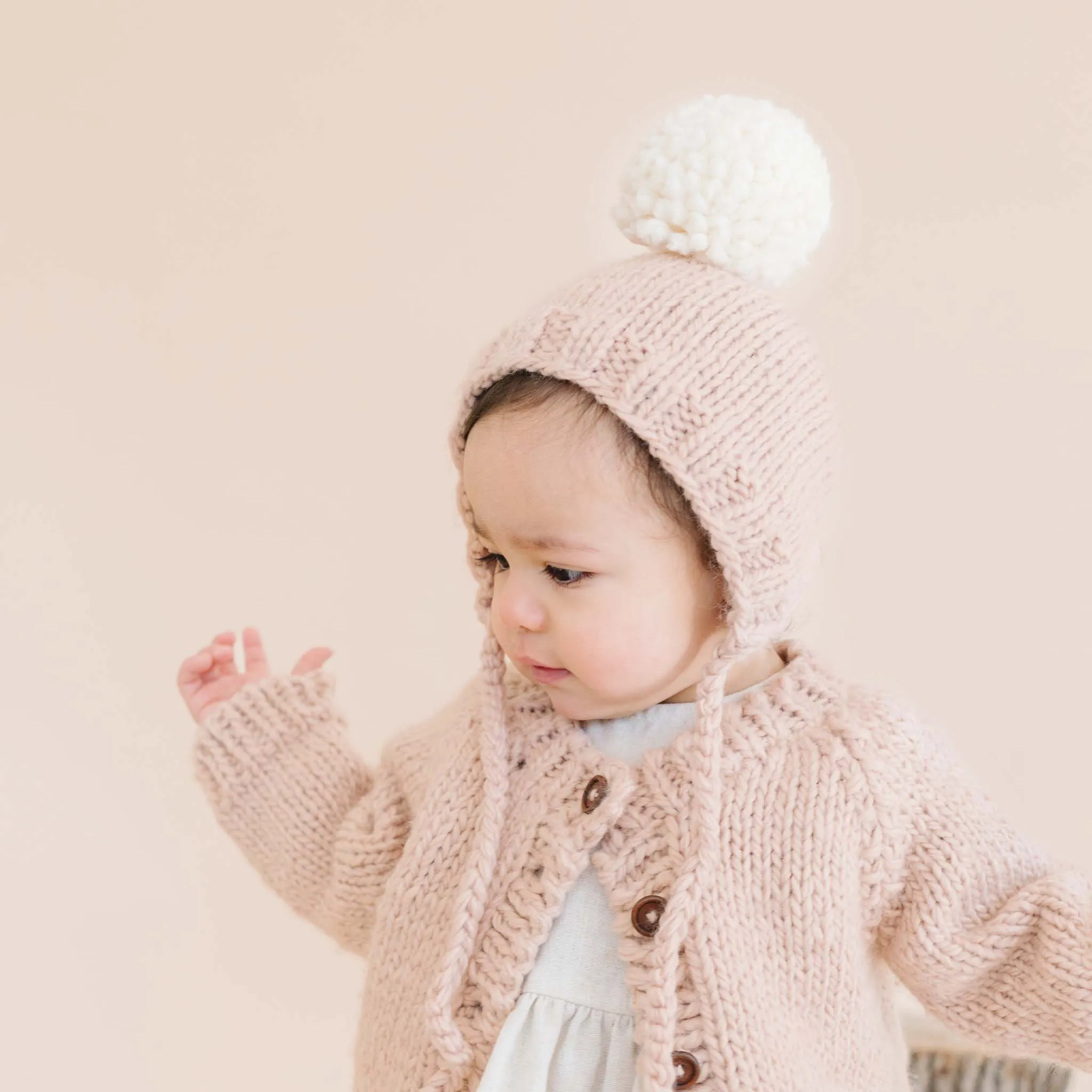 Blueberry Blush Ari Knit Bonnet