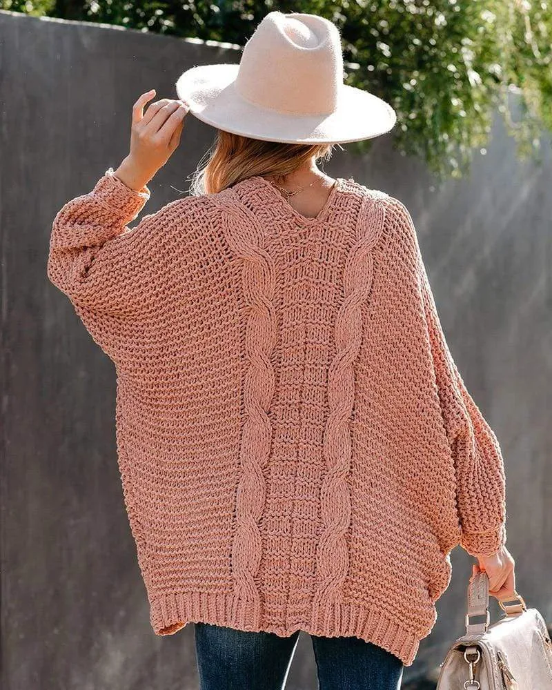 Boho Knit Cardigan with Pockets