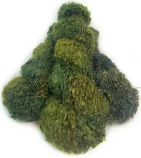 BOUCLE MOHAIR GREEN GROWS