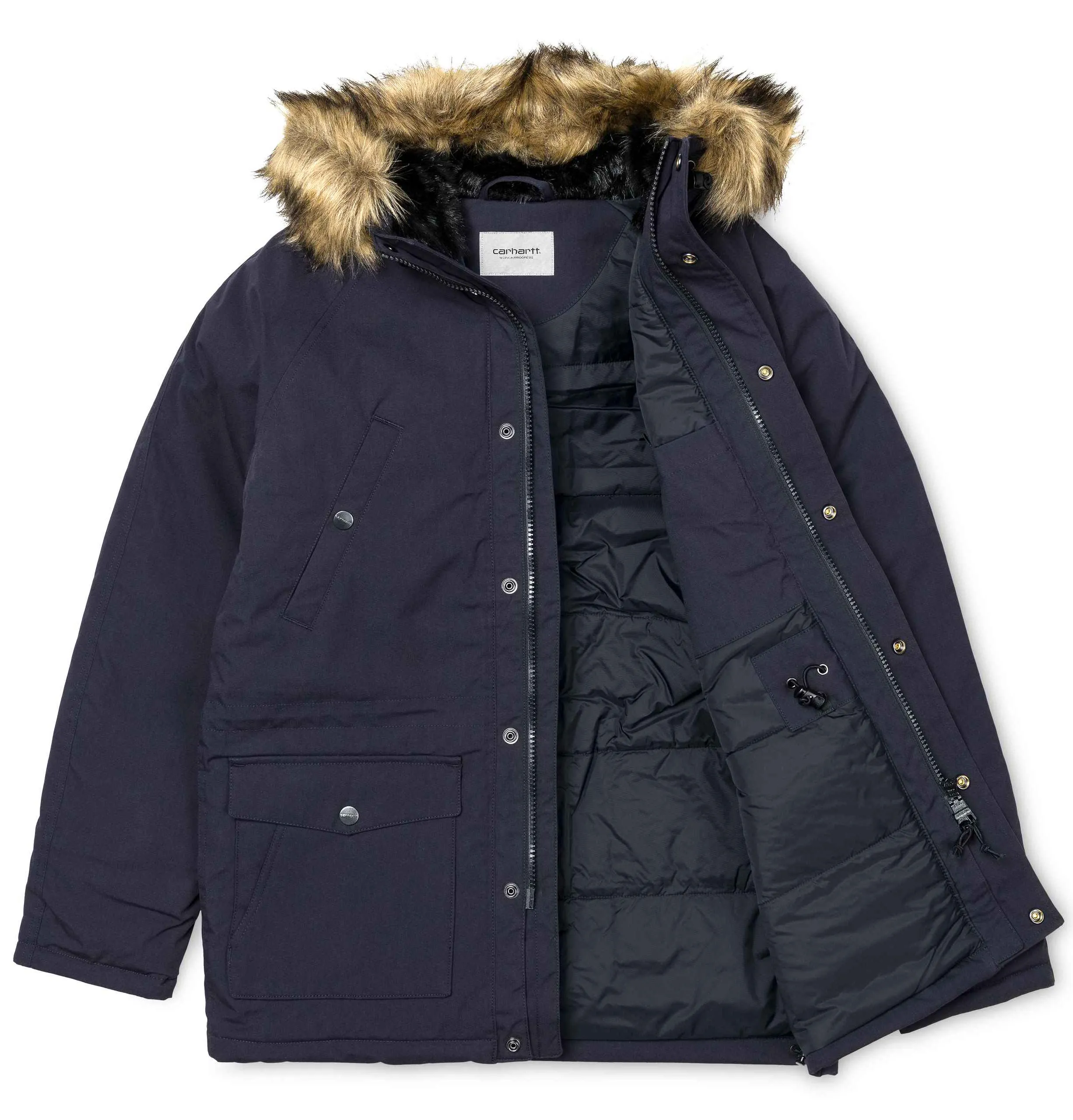 Carhartt WIP Trapper Parka – Dark Navy