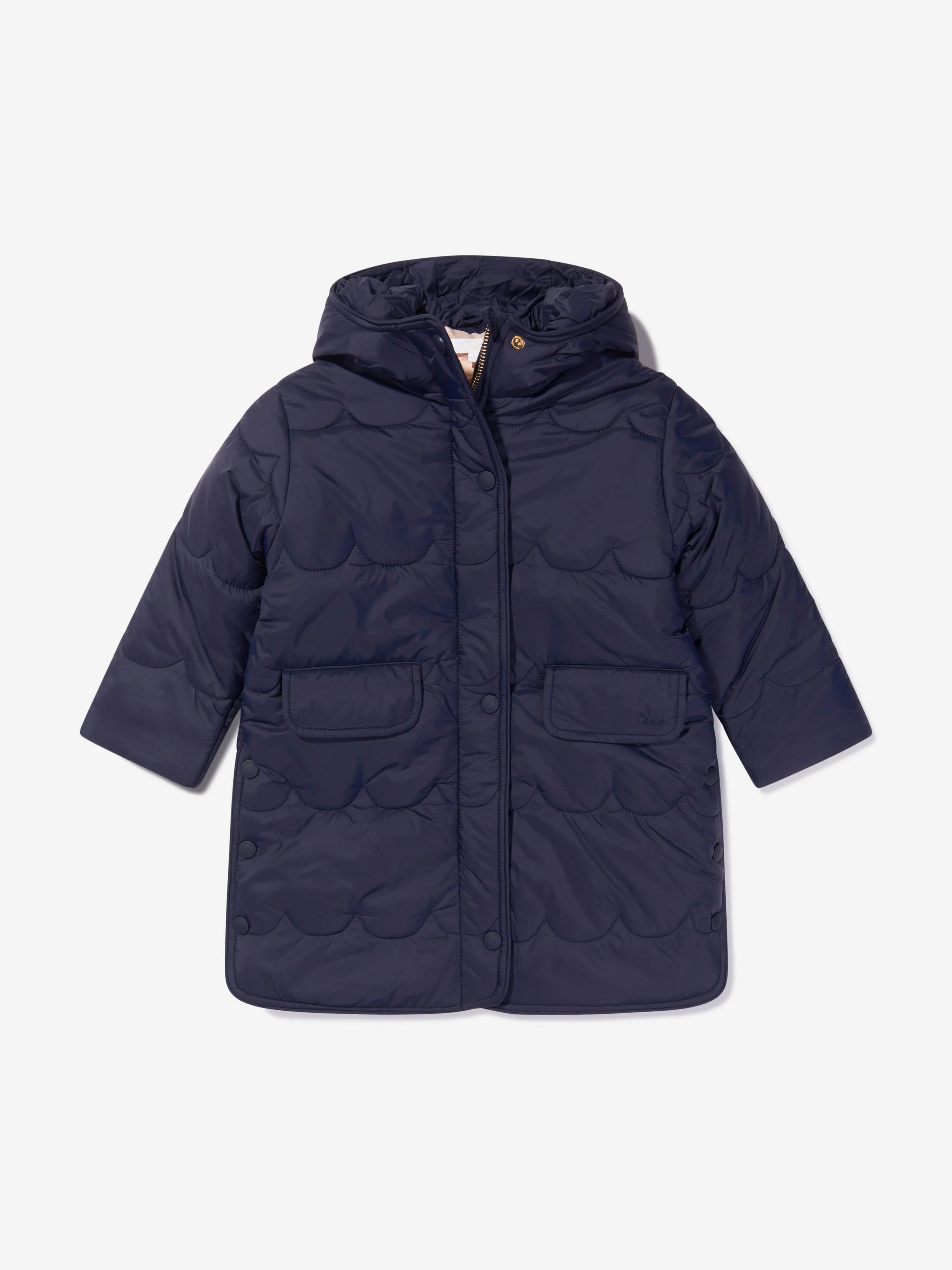 Chloé Girls Down Padded Puffer Jacket