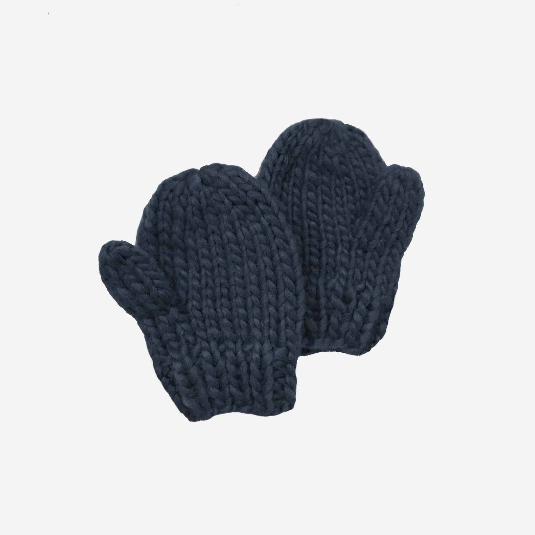 Classic Navy  Mittens by Blueberry Hill