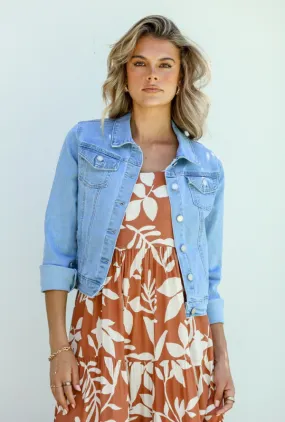 Country Denim Jacket - Light Blue Wash