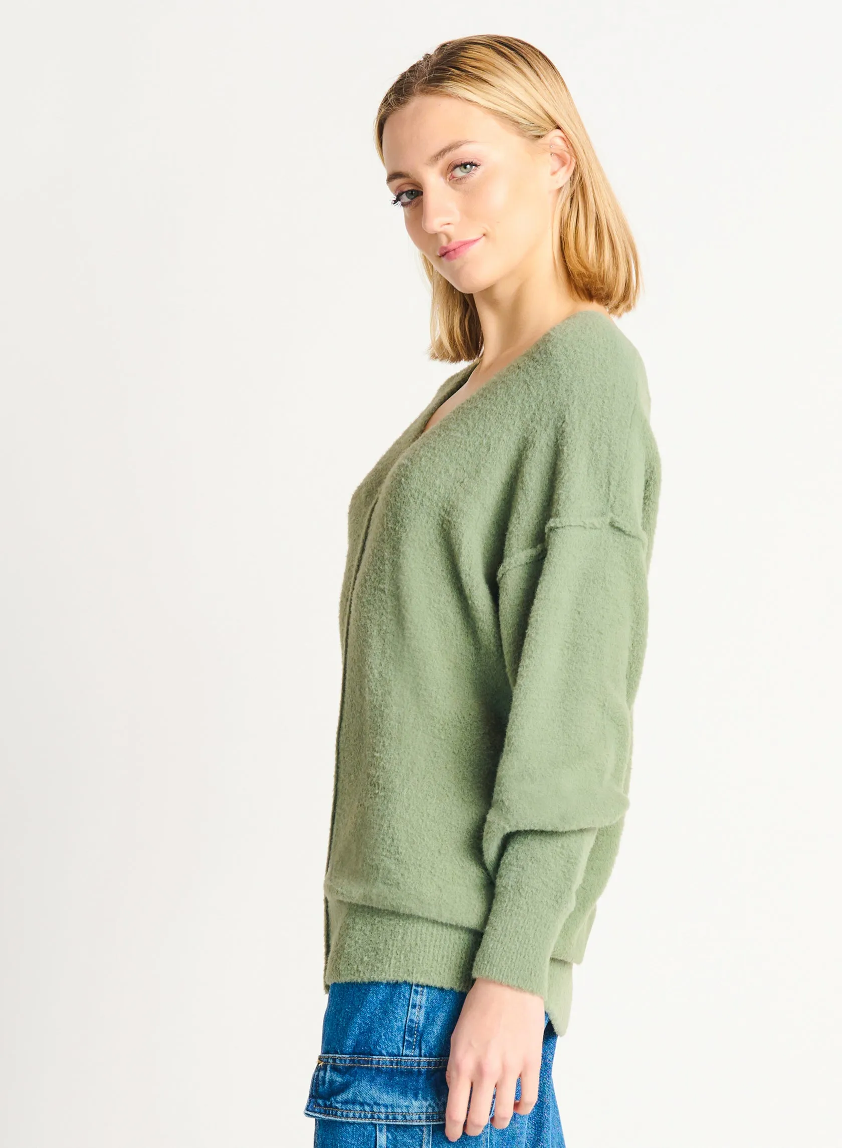 Dex Finley Ultra Soft V-Neck Sweater