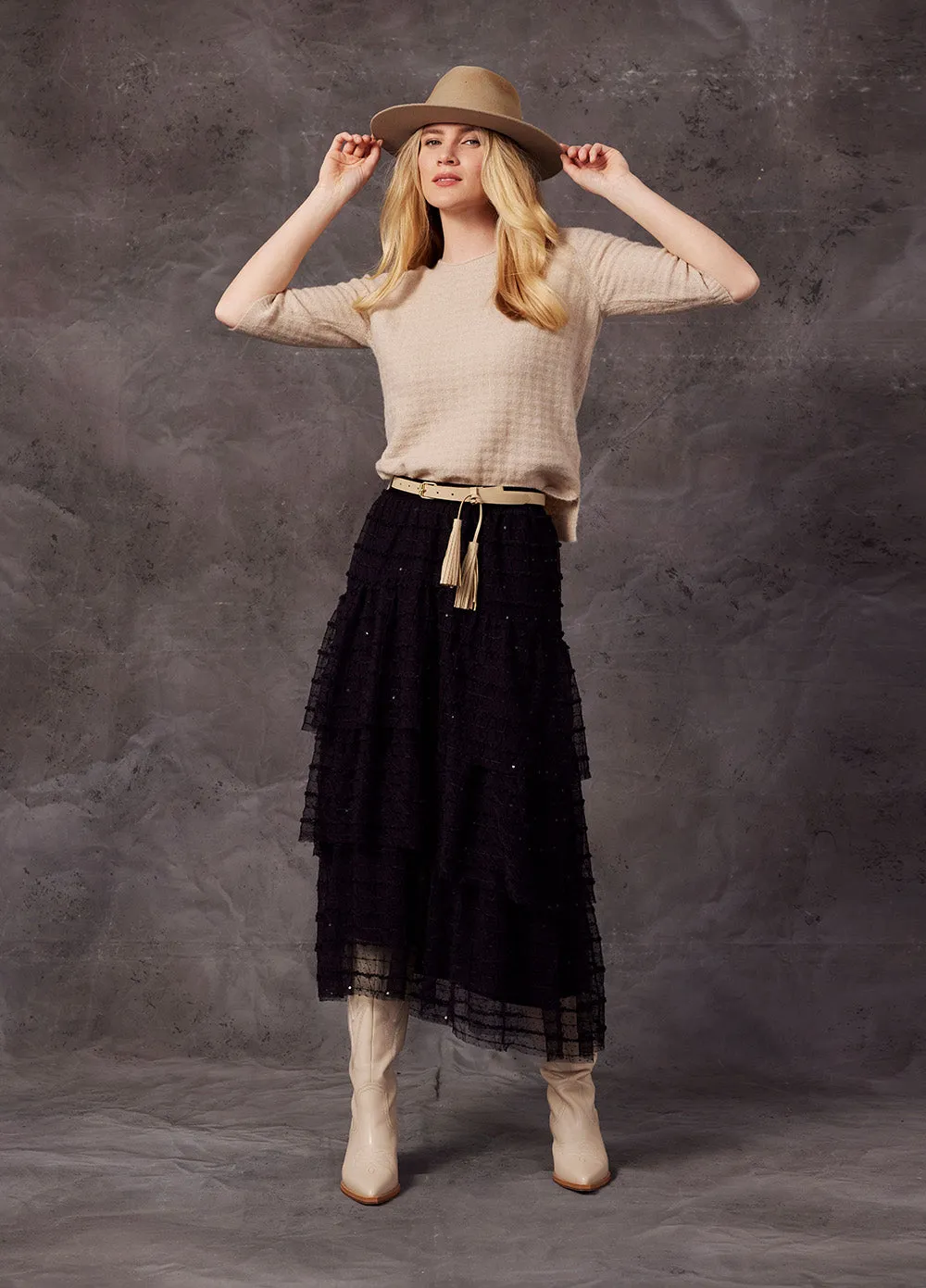 Dulcie Skirt in Black