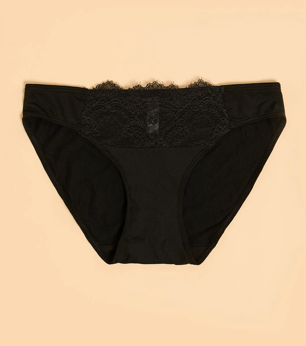 Enamor P142 Low Rise Bikini with Elegant Eyelash Lace for a Chic and Modern Look