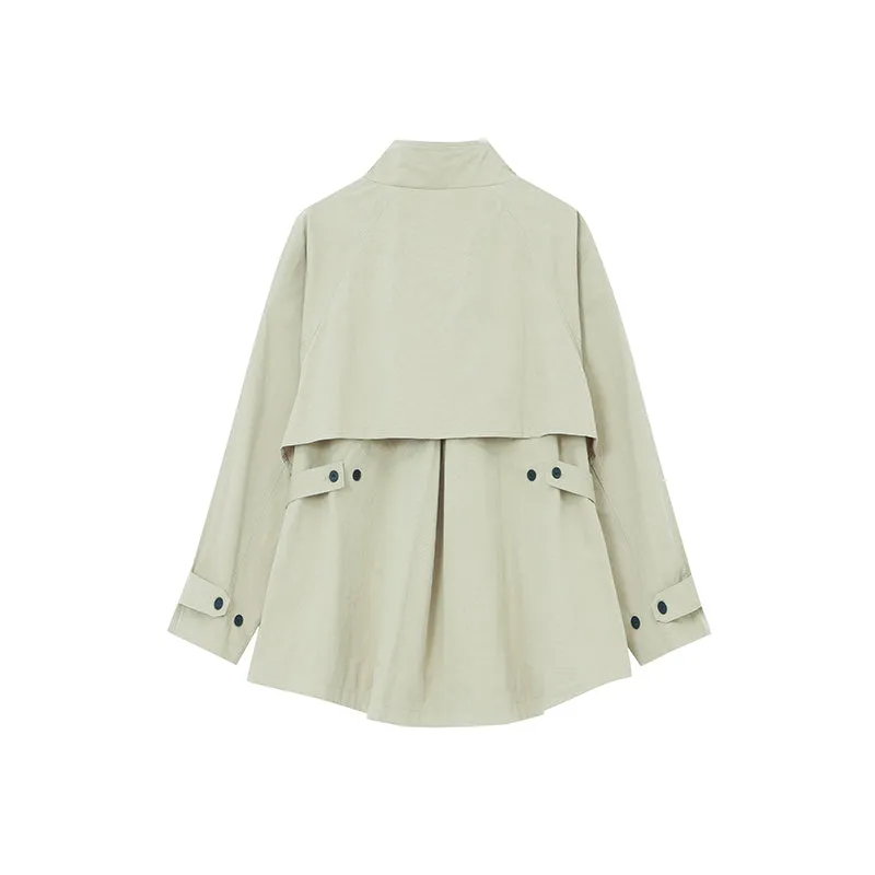 Faire Echo French style belted trench Coat