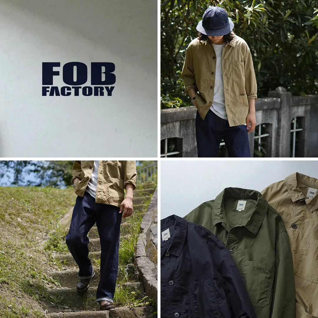 FOB FACTORY（FOBファクトリー） F2394 フレンチ シャツジャケット