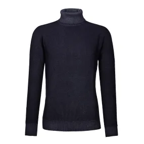 FRADI Maglia Wool Sweater Uomo DARK DENIM