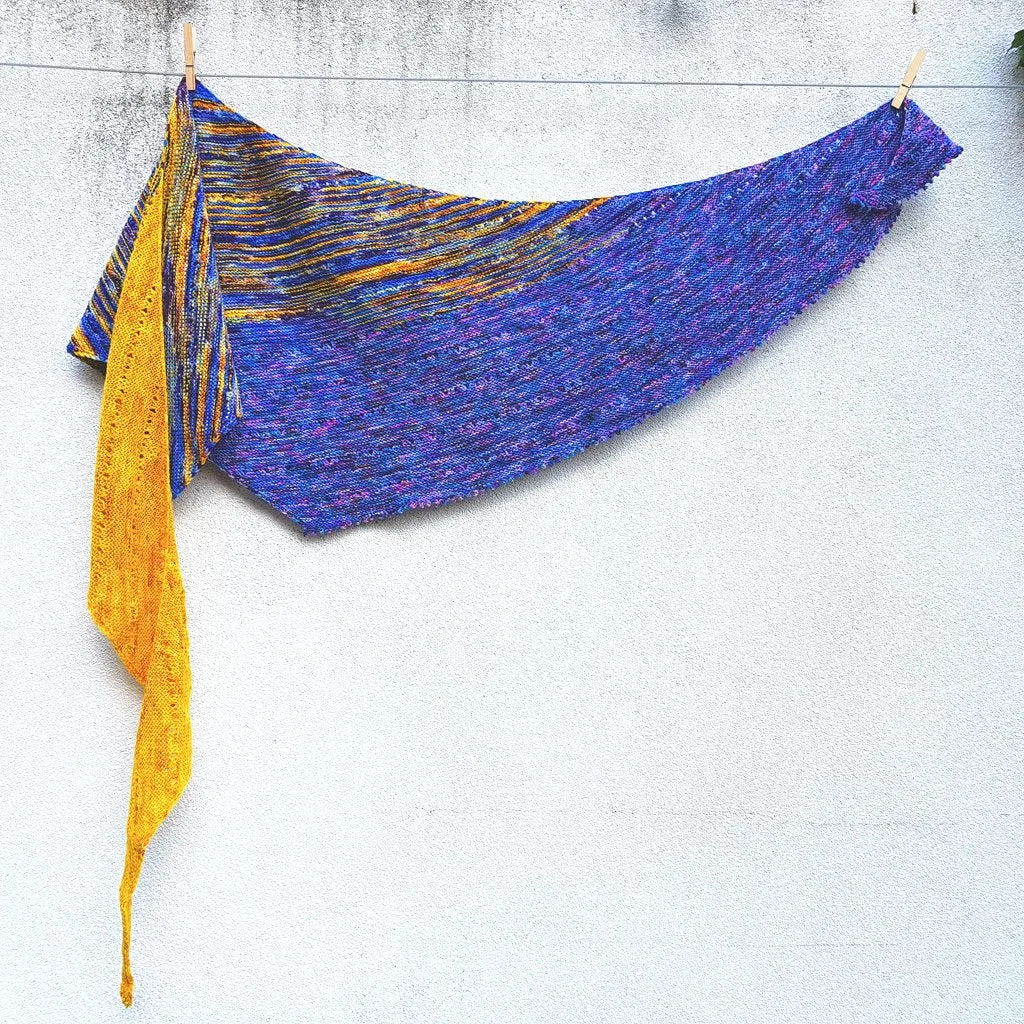 Free Your Fade Shawl Knitting Kit, by Andrea Mowry