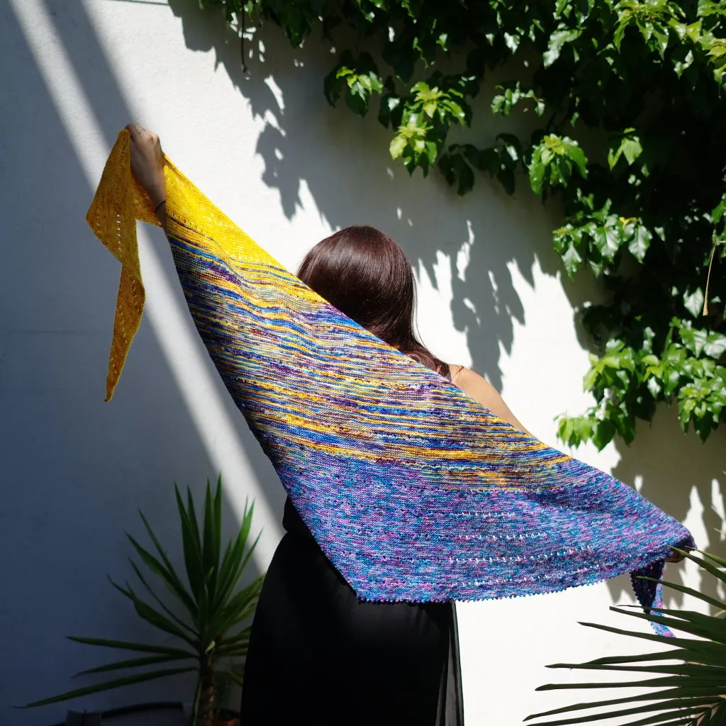 Free Your Fade Shawl Knitting Kit, by Andrea Mowry