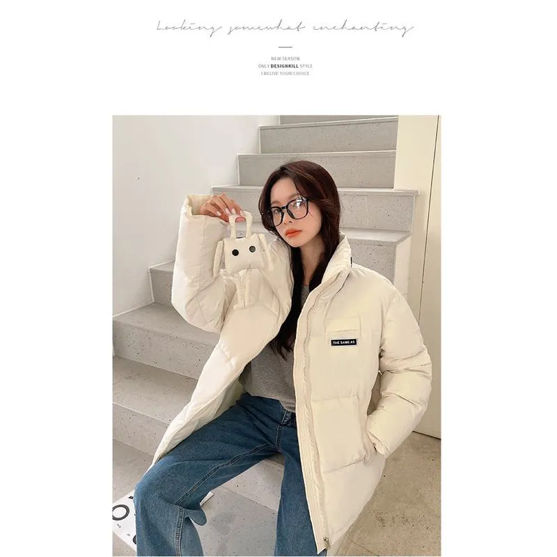 Gentle Preppy Style Niche Puffer Jacket