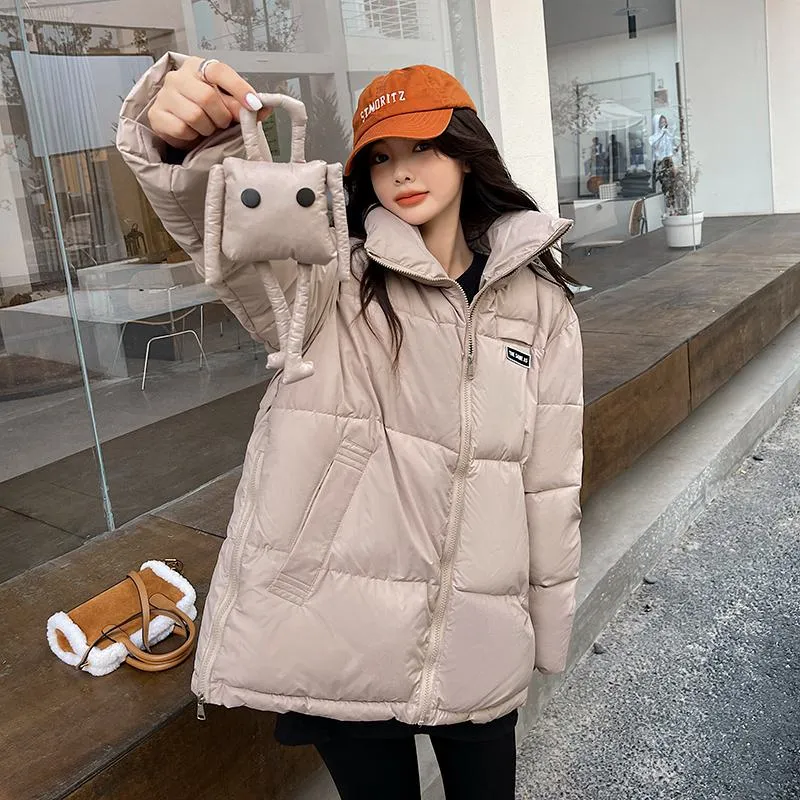 Gentle Preppy Style Niche Puffer Jacket