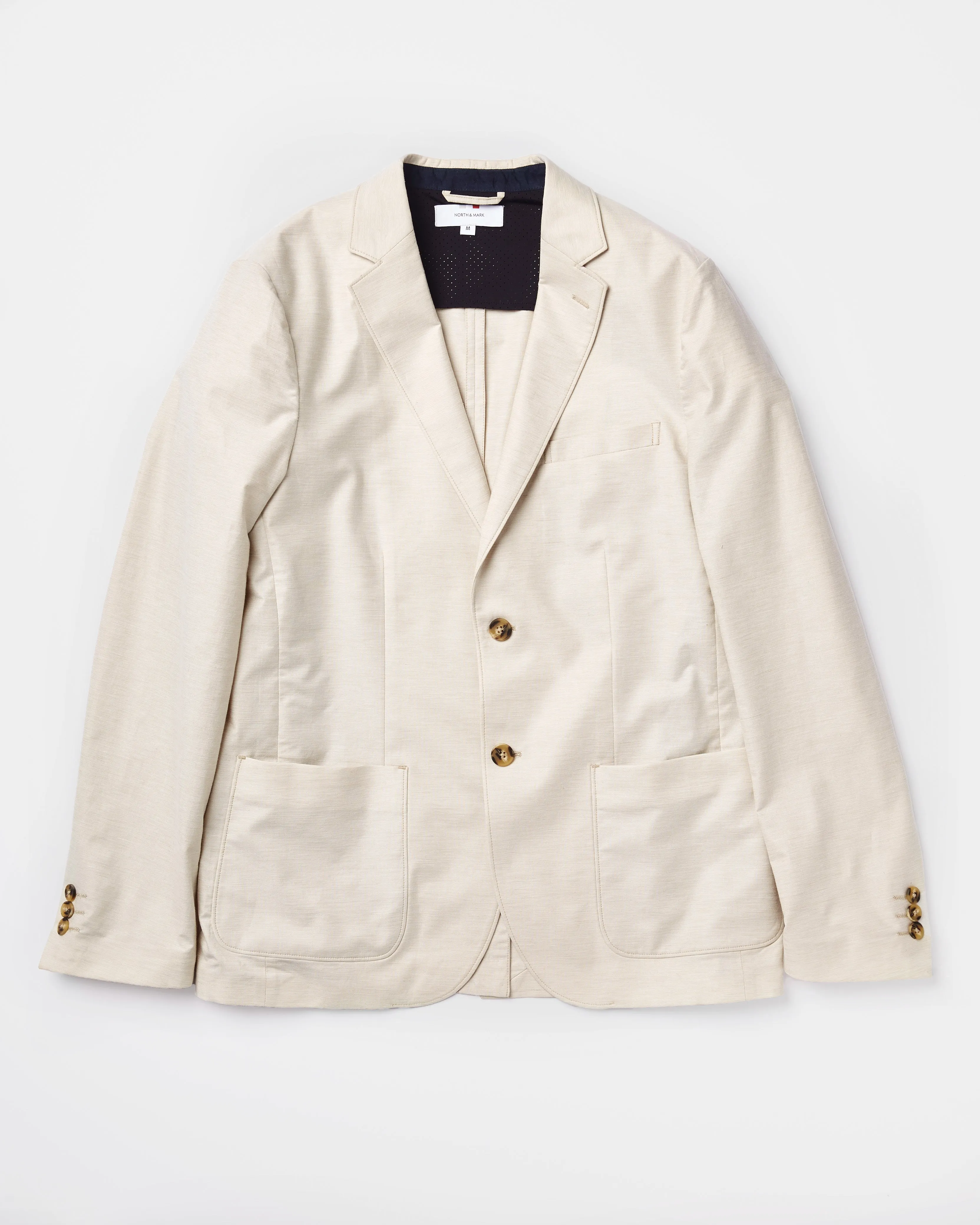 Graham Cotton Linen Stretch Blazer