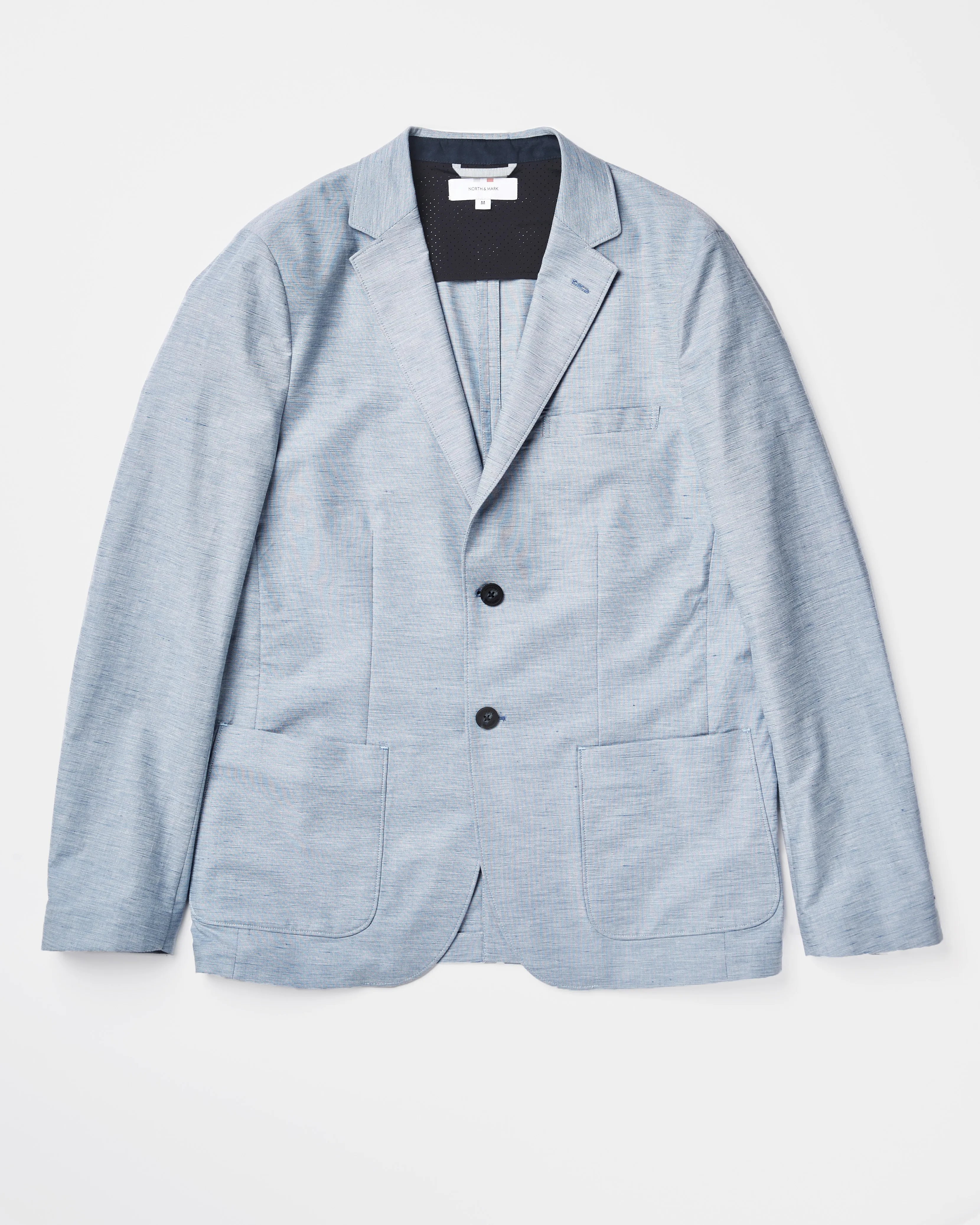 Graham Cotton Linen Stretch Blazer