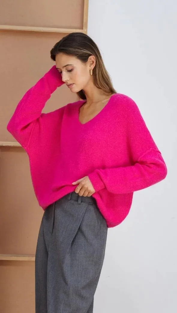 Hailey Sweater | Wool Blend Knit