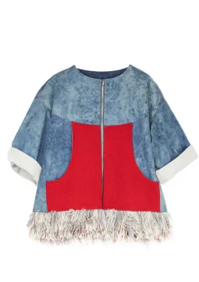 Hanbury Fringed Denim Jacket