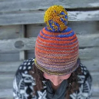 Herringbone Hat Pattern - Uneek / Harvest Worsted