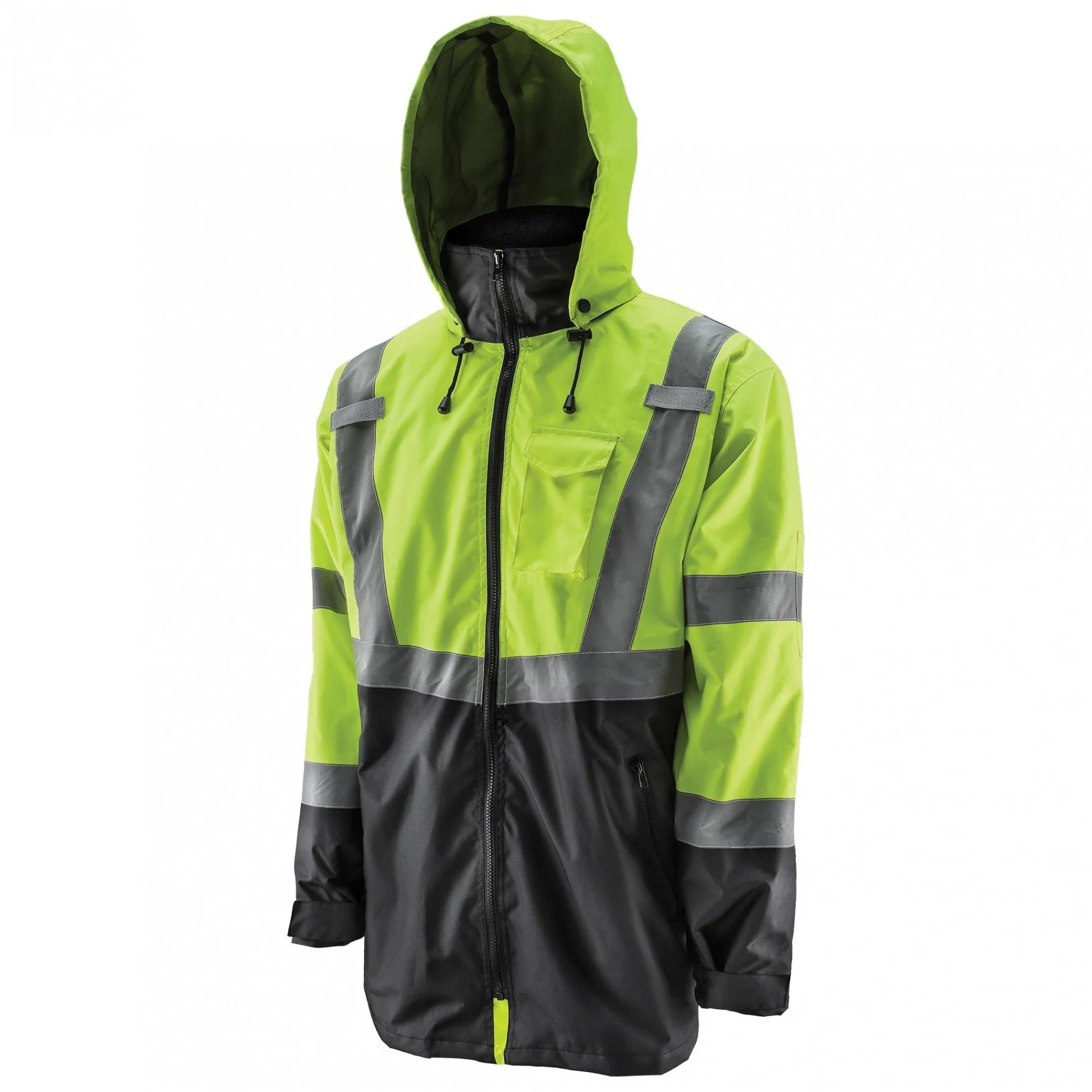 Hi Viz Parka Style Jacket