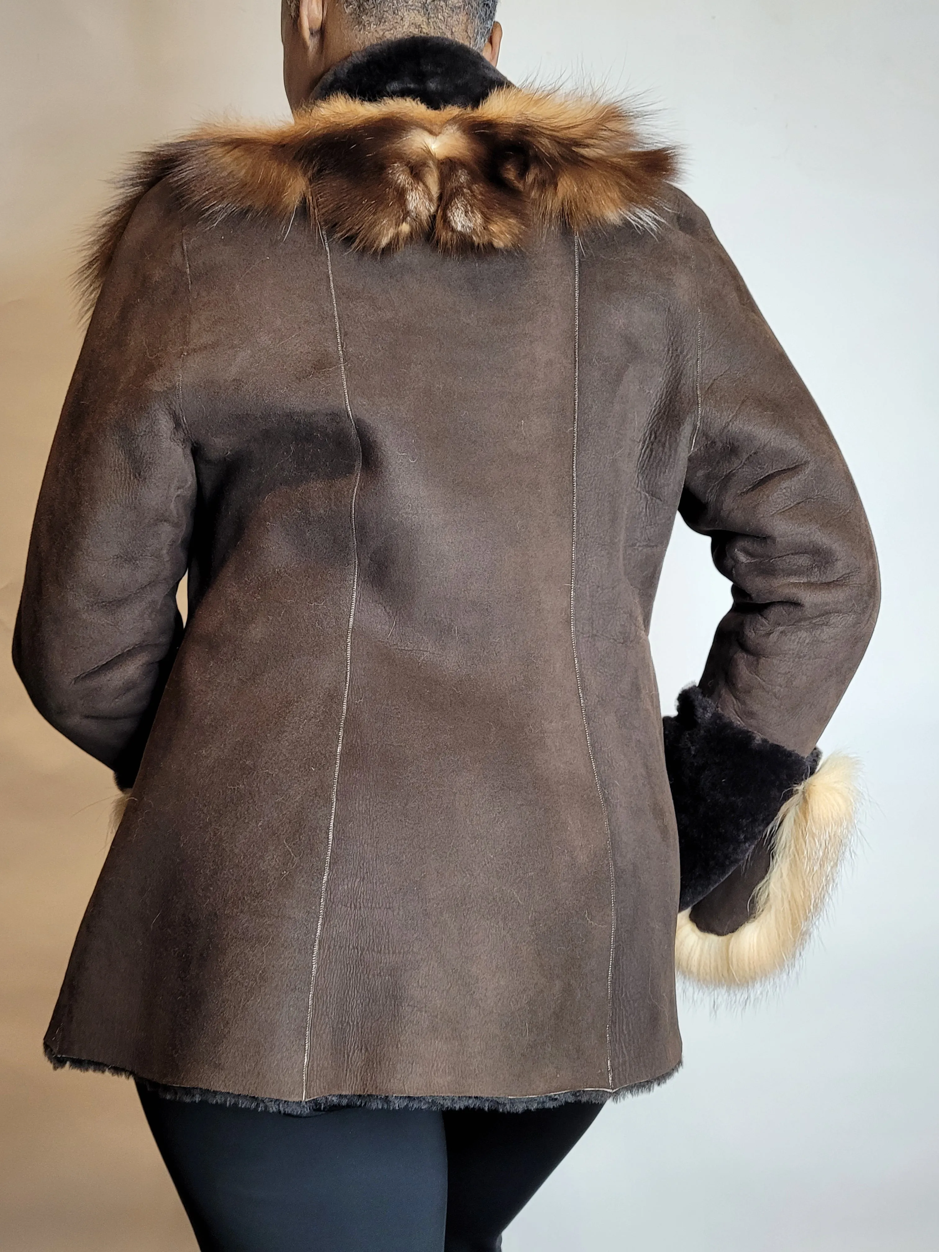 Hip length Shearling