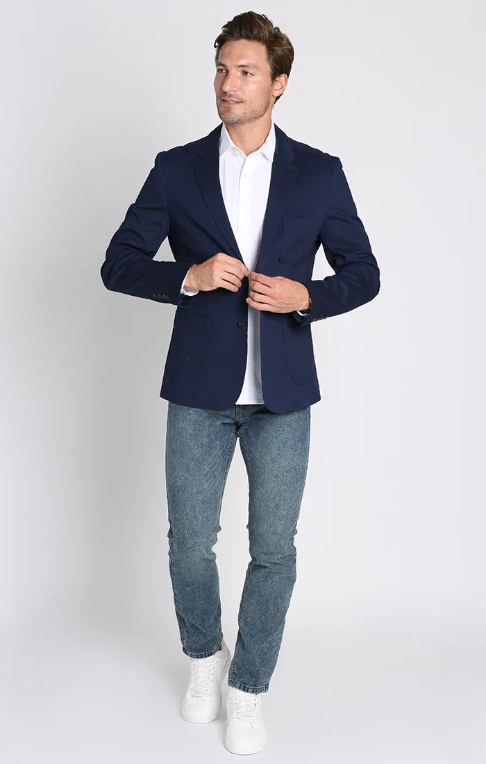 Hudson Stretch Twill Blazer