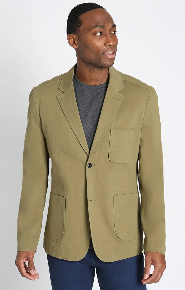 Hudson Stretch Twill Blazer